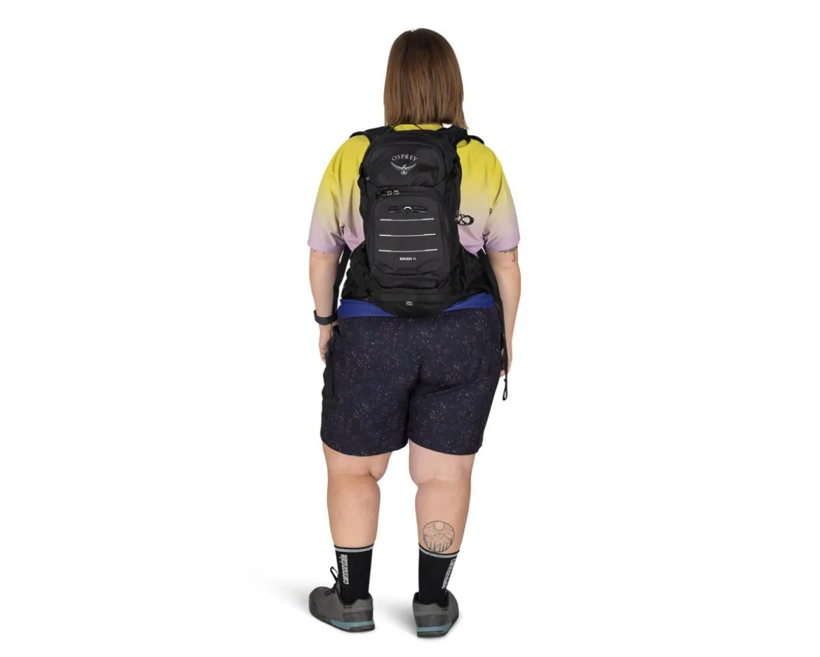 Osprey Raven 14 EFS Hydration Pack (Black) (Extended Fit)