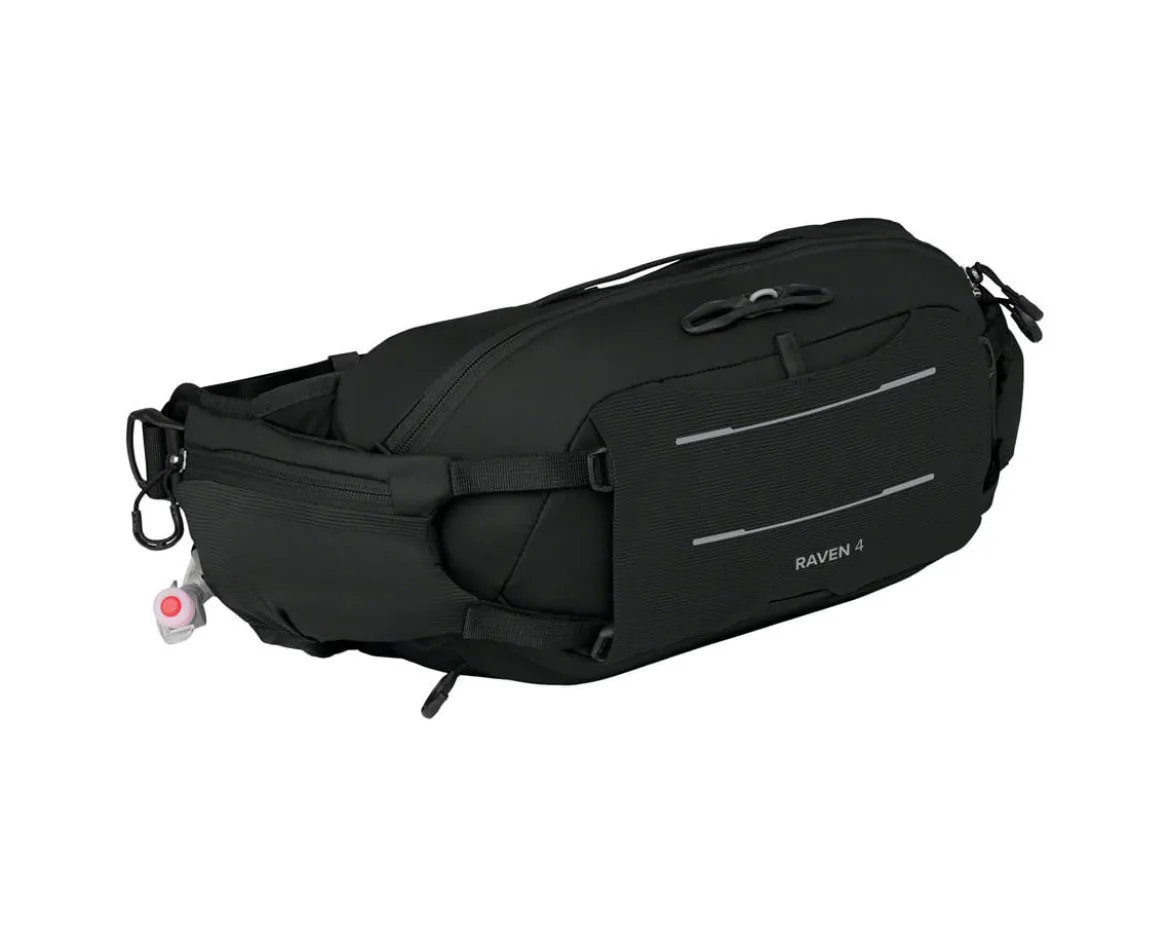 Osprey Raven 4 Hydration Lumbar Pack (Black)