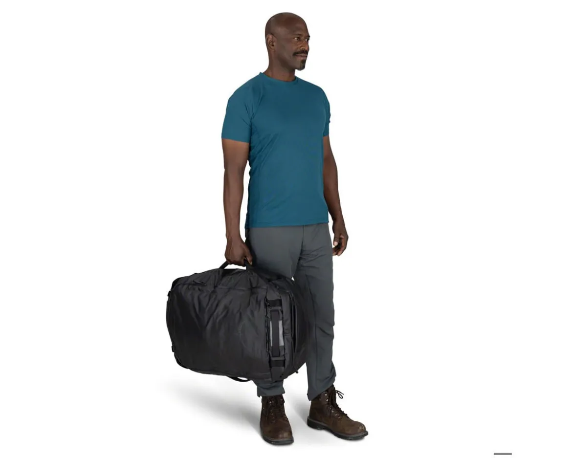 Osprey Transporter 65 Duffel Bag (Raven Black