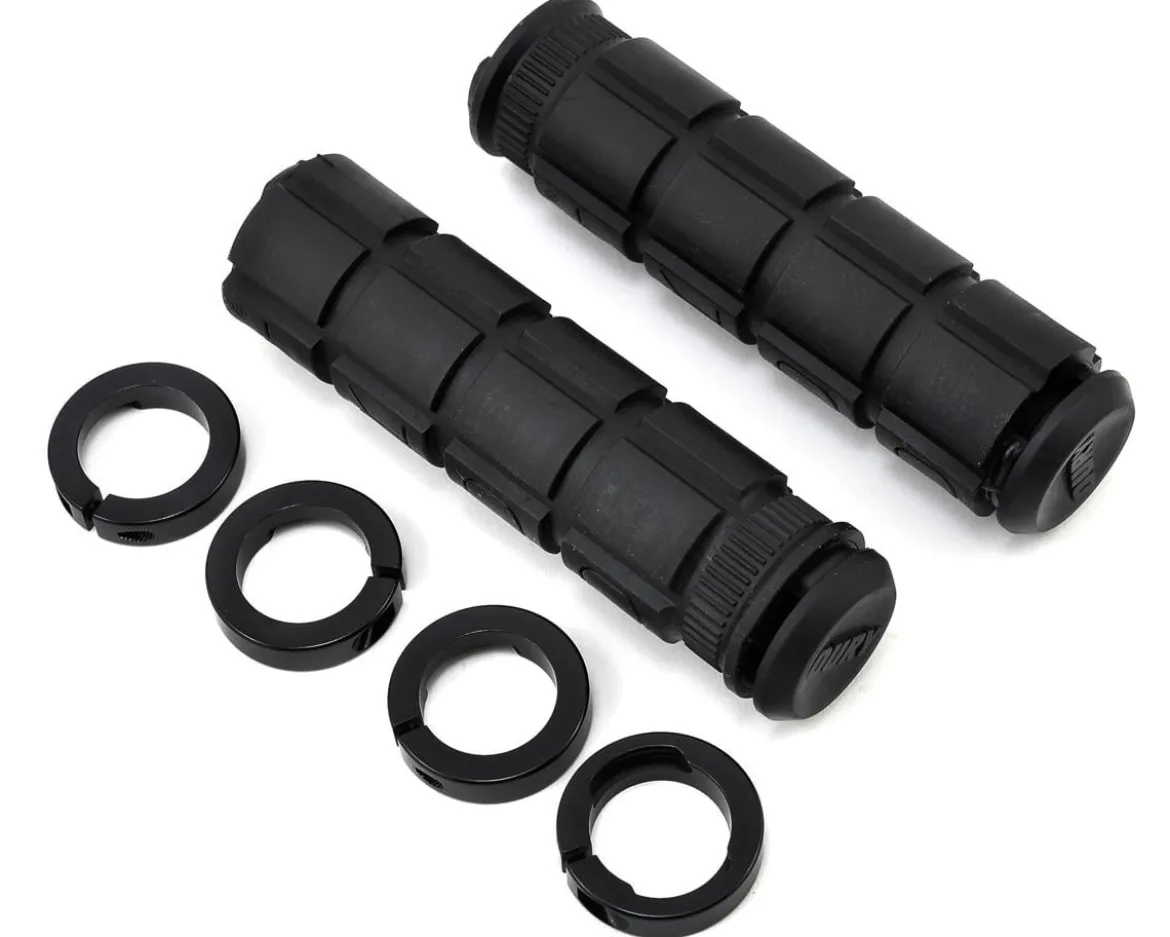 Oury V2 Single Sided Lock-On Grips (Black) (135mm)