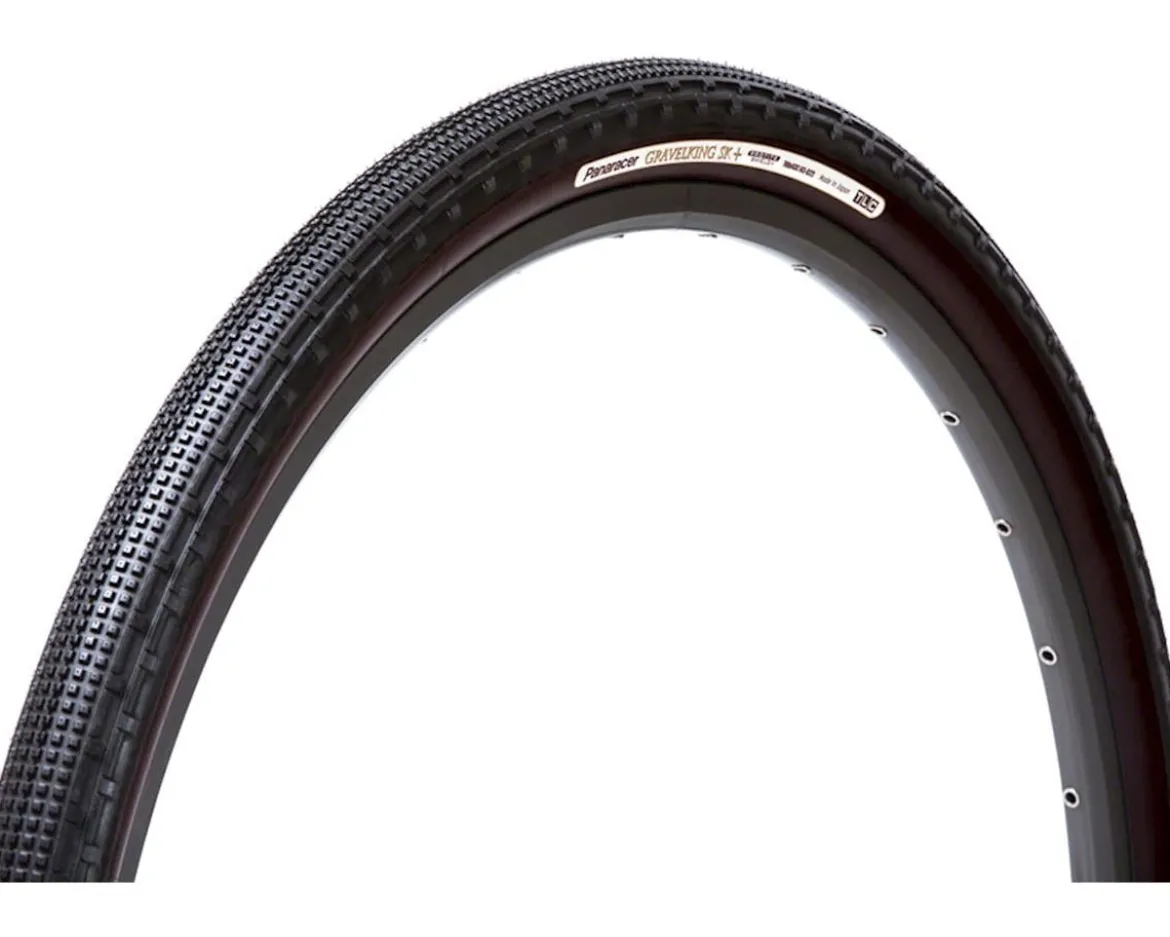 Panaracer Gravelking SK+ Tubeless Gravel Tire (Black) (700c) (50mm) (ZSG/ProTite Shield)