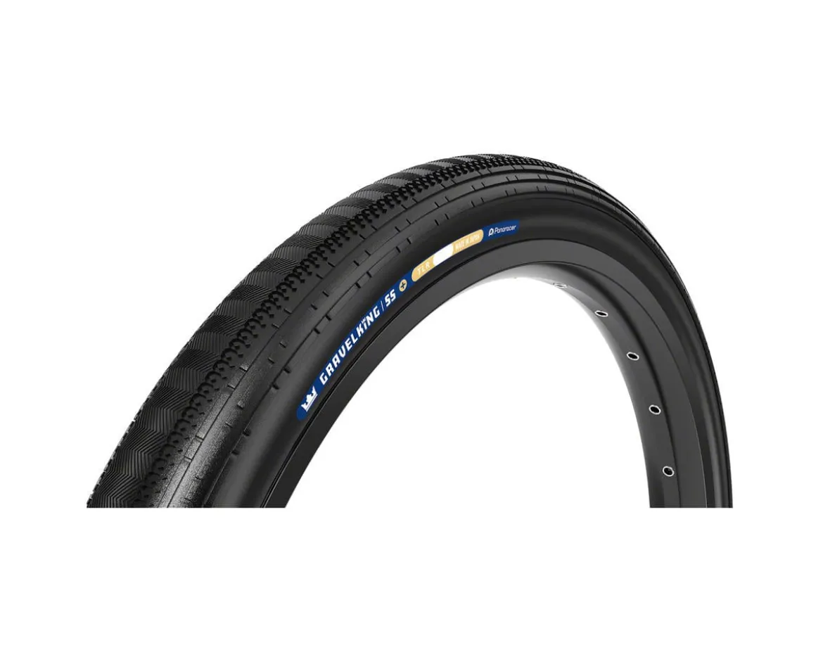 Panaracer GravelKing SS+ Tubeless Gravel Tire (Black) (700c) (35mm) (ZSG Gravel/ TuffTex+)