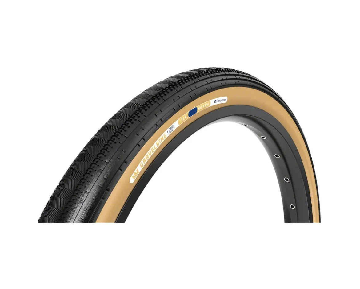 Panaracer GravelKing SS Tubeless Gravel Tire (Black/Brown) (700c) (35mm) (ZSG Gravel/TuffTex)