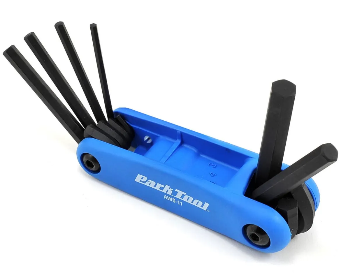 Park Tool AWS-11 Metric Folding Hex Wrench Set (3 - 10mm)