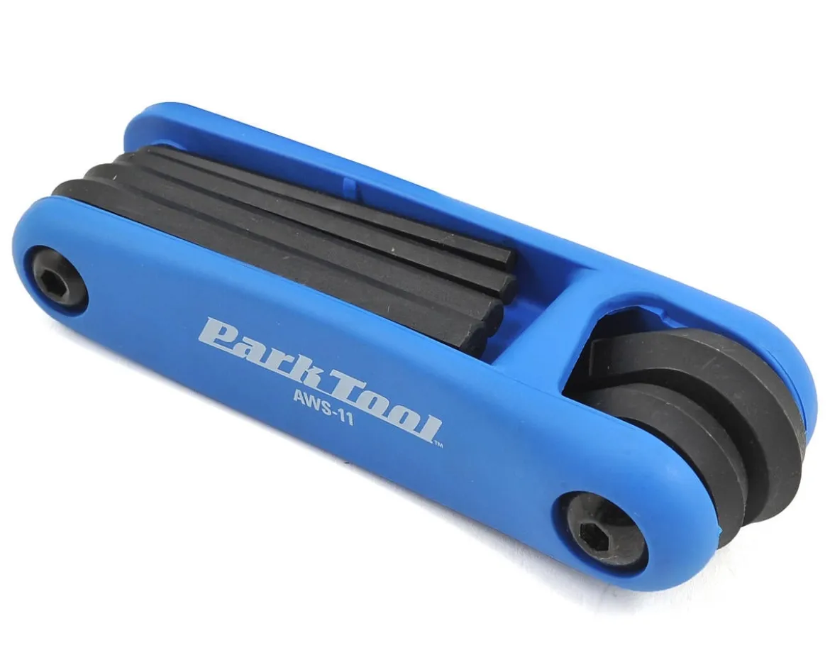 Park Tool AWS-11 Metric Folding Hex Wrench Set (3 - 10mm)