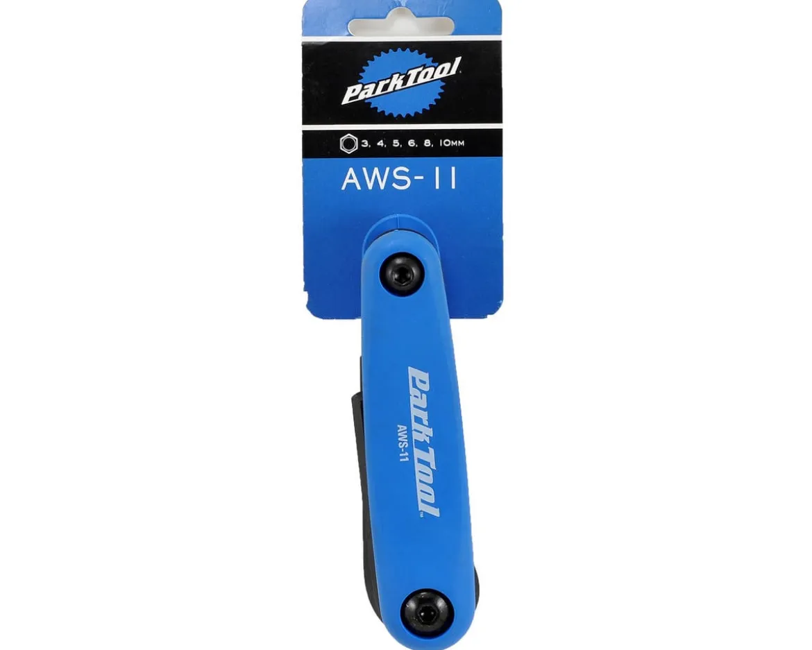 Park Tool AWS-11 Metric Folding Hex Wrench Set (3 - 10mm)