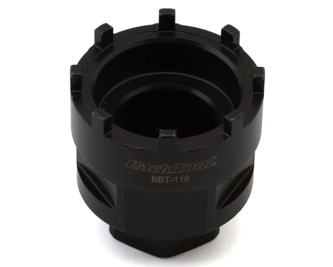 Park Tool BBT-118 Steel Bottom Bracket & Lockring Tool (Black)
