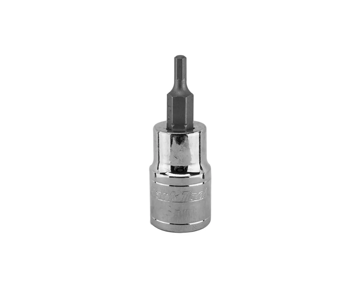 Park Tool Hex Bit (3/8" Drive) (26.5mm Length) (3mm)