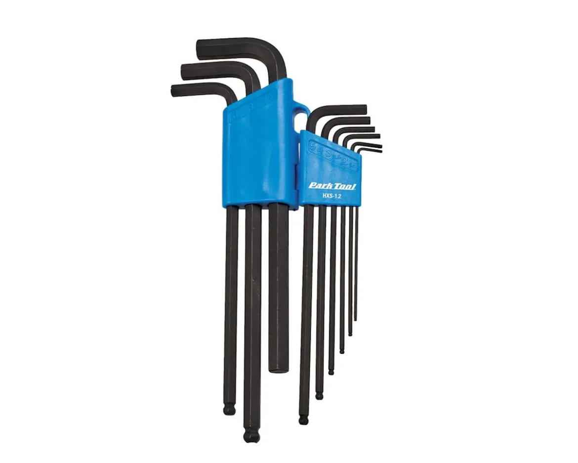Park Tool HXS-1.2 L-Shaped Hex Wrench Set (1.5 - 10mm)