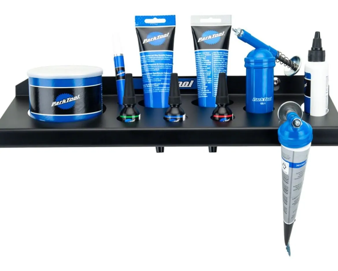 Park Tool JH-2 Wall-Mounted Lubricant And Compound Organizer (Black)