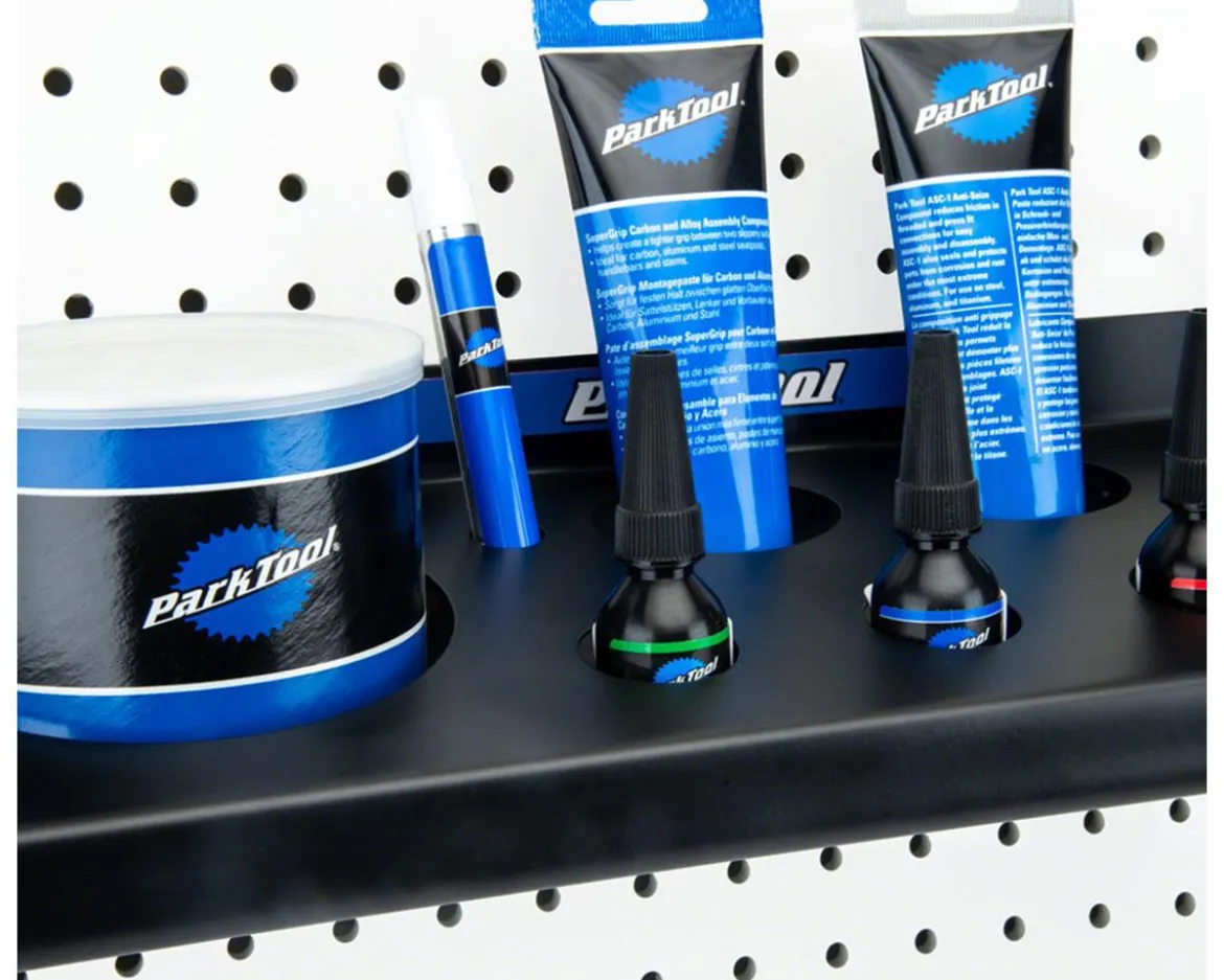 Park Tool JH-2 Wall-Mounted Lubricant And Compound Organizer (Black)