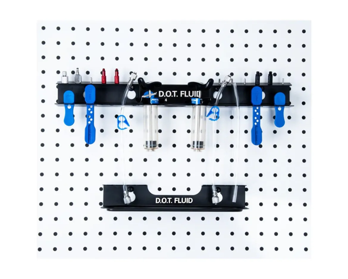 Park Tool JH-4 Wall-Mounted Bleed Kit Organizer