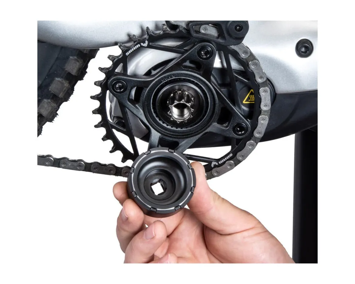 Park Tool LRT-1.2 E-Bike Lockring Tool (Black) (8-Notch)