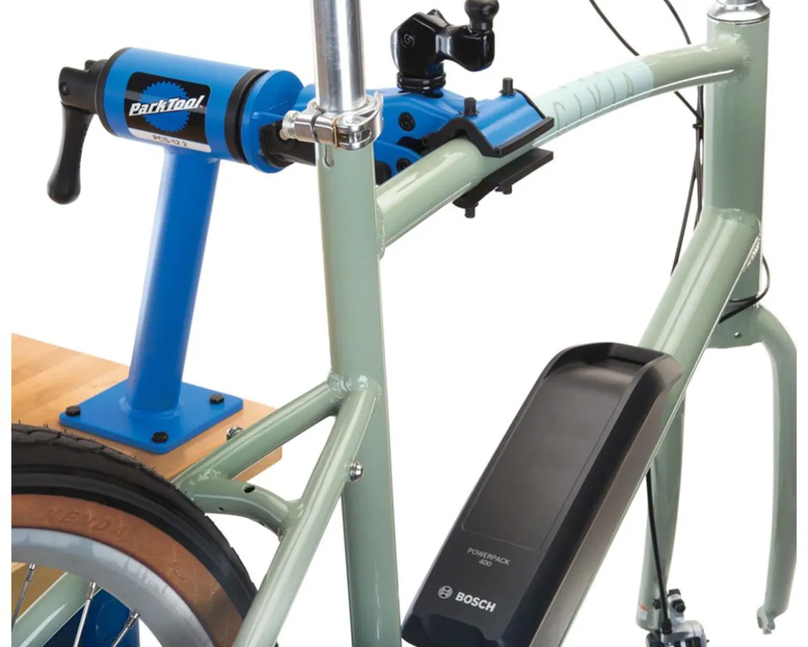 Park Tool PCS-12.2 Home Mechanic Bench Mount Repair Stand (Blue)