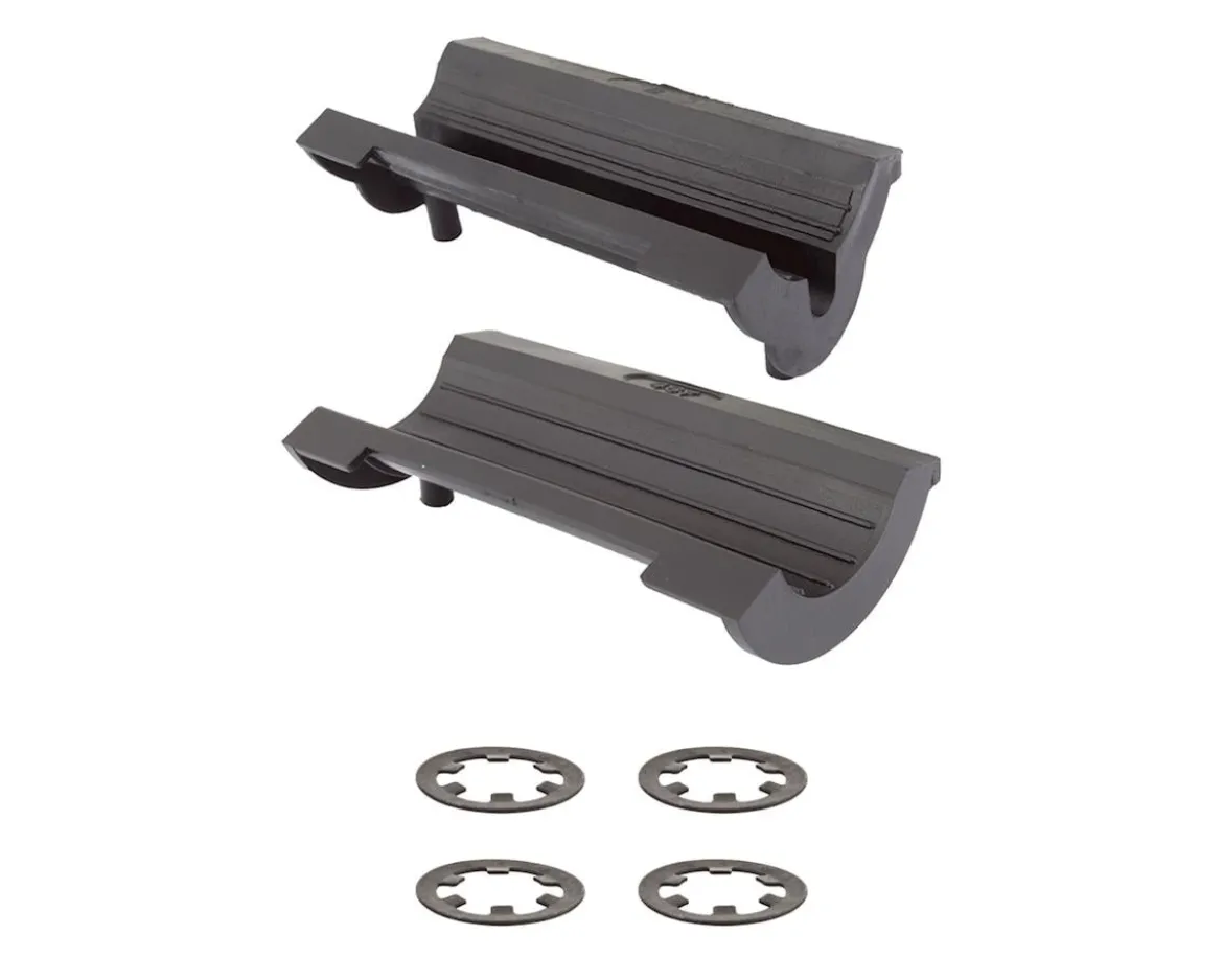 Park Tool Repair Stand Replacement Jaw Covers (Black) (Pair) (For PCS-1/PCS-2) (#467G)