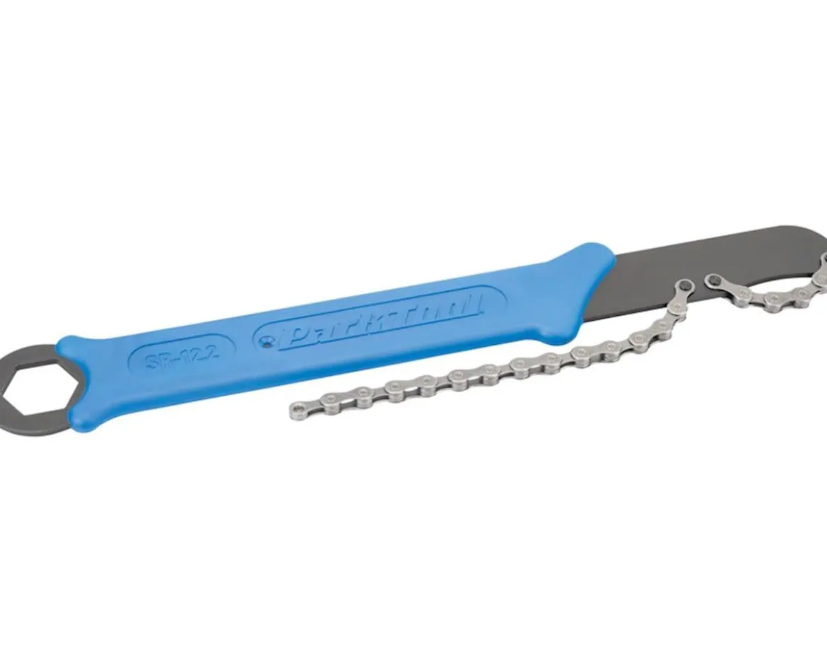 Park Tool SR-12.2 Sprocket Remover/Chain Whip (Blue) (7-12 Speed)