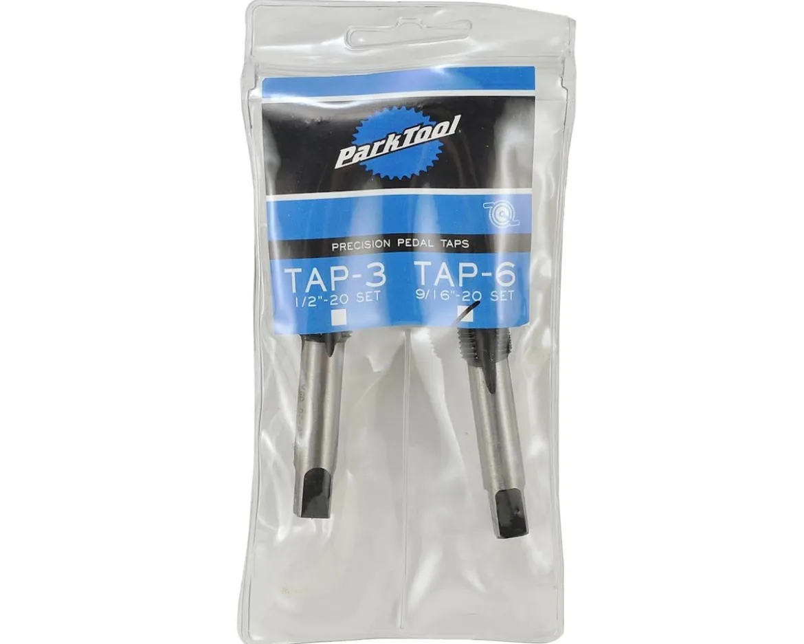 Park Tool TAP-6 Right/Left Taps (For Crankarm Pedal Threads) (Pair) (9/16")