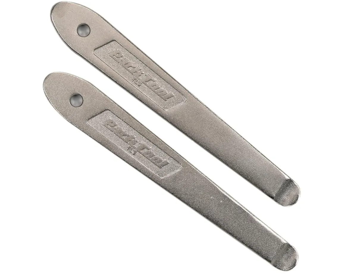 Park Tool TL-5 Heavy Duty Steel Tire Levers (Grey) (Pair)