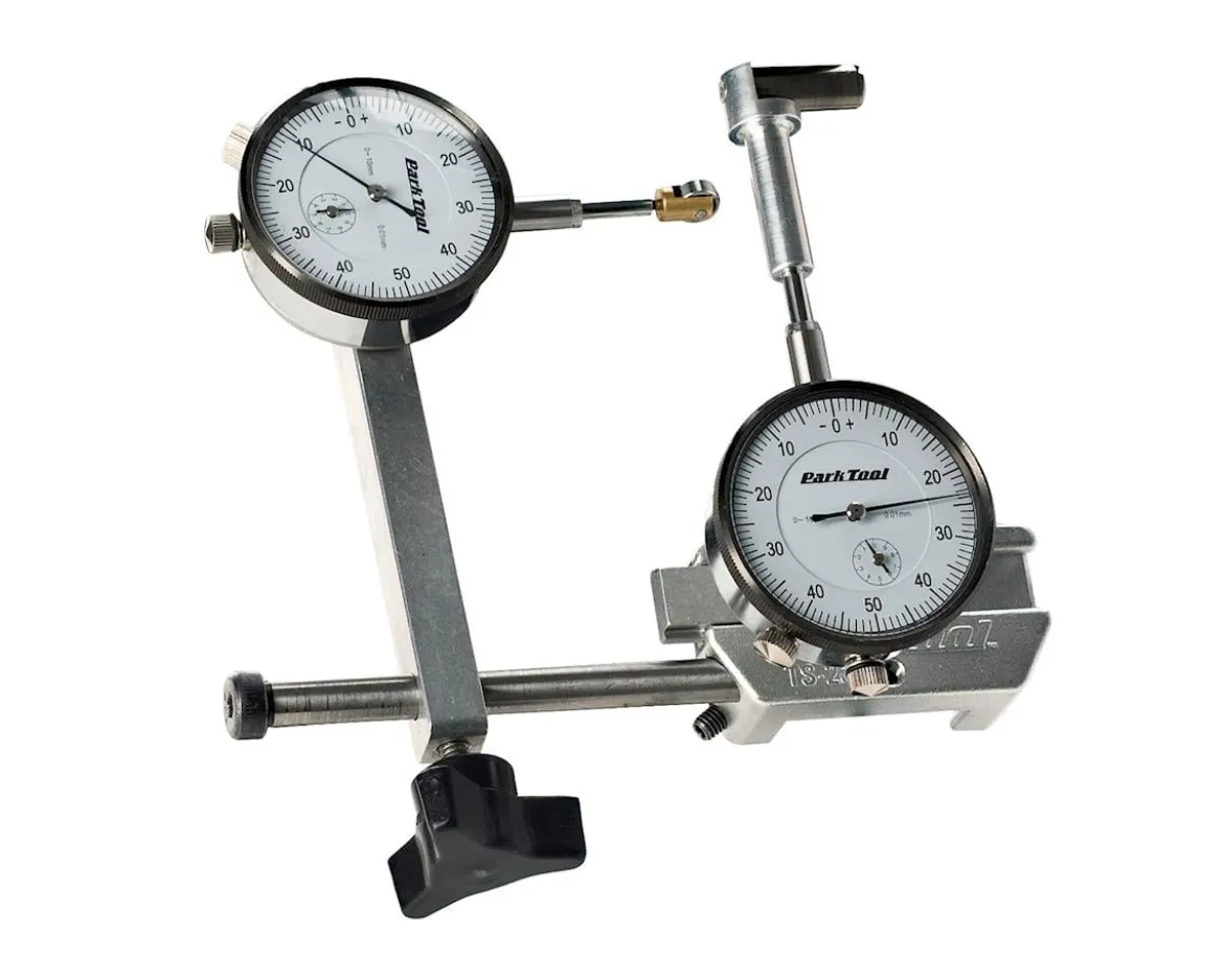 Park Tool TS-2DI Dial Indicator Gauge Set (For TS-2, 2.2, TS-4 Truing Stands)