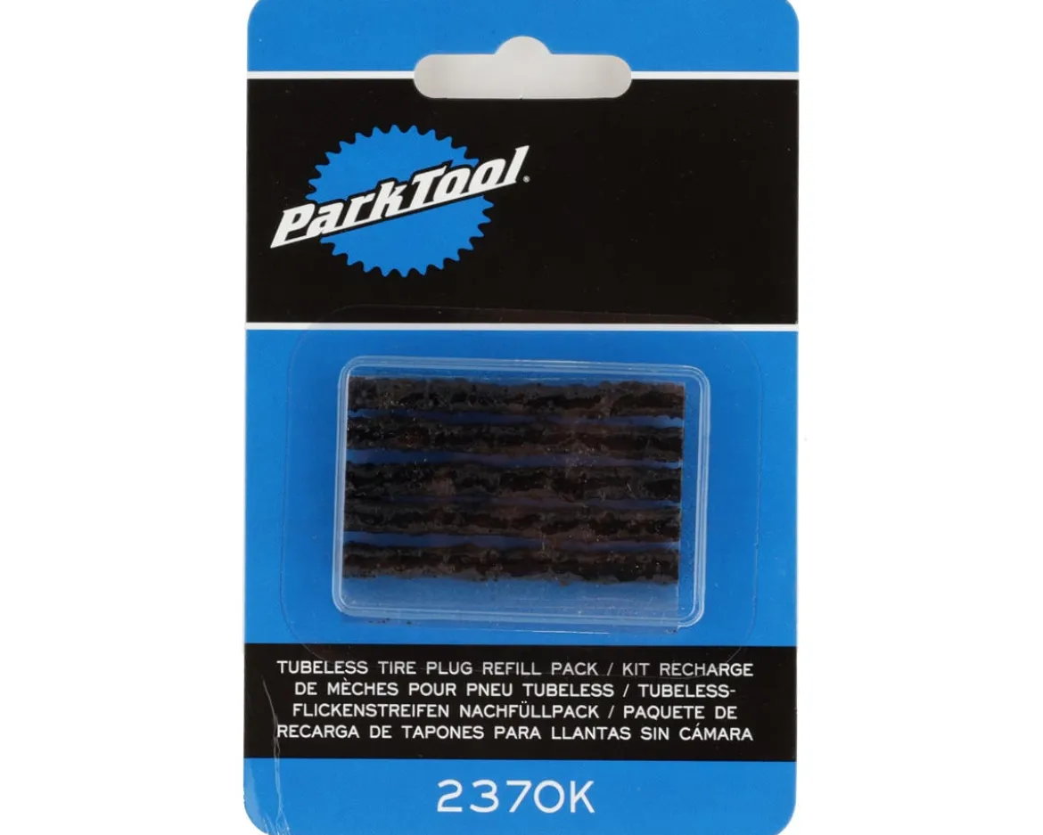 Park Tool Tubeless Tire Plug Refill Pack (Black) (5-Pack)