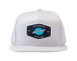 Park Tool Light Gray Snapback Hat (Light Grey) (Universal Adult)
