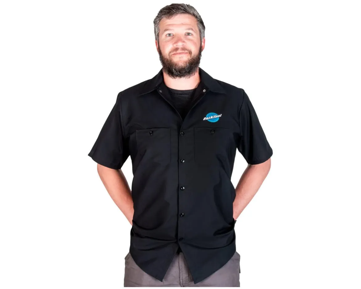 Park Tool MS-3 Mechanic's Shirt (Black) (M)