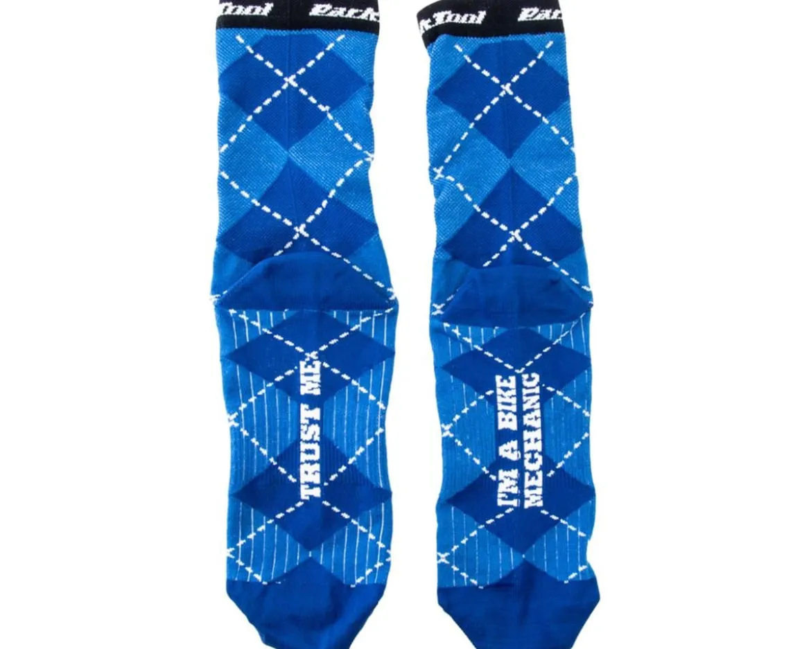 Park Tool SOX-5 Cycling Socks (Blue) (S/M)