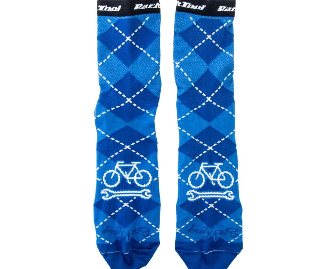 Park Tool SOX-5 Cycling Socks (Blue) (S/M)