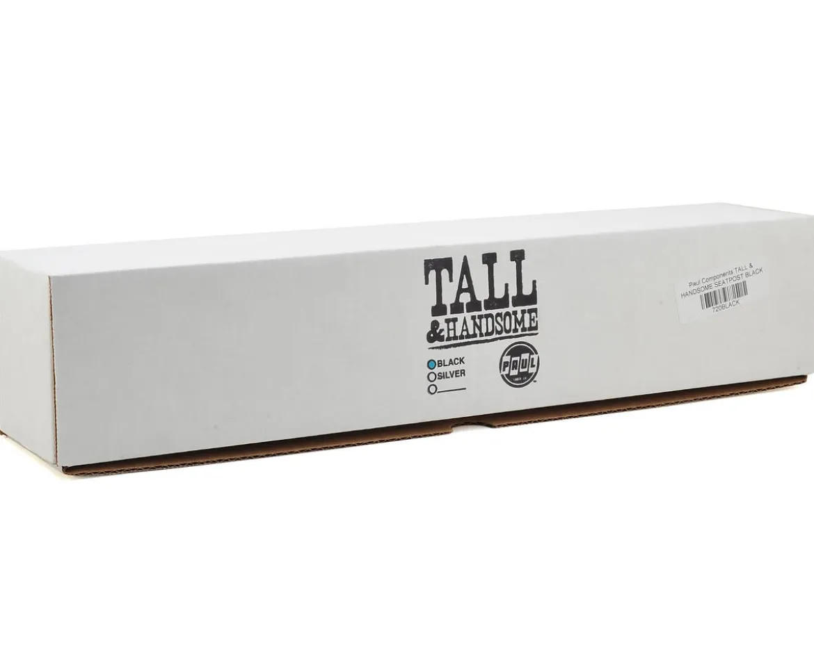 Paul Components Tall & Handsome Seatpost (Black) (27.2mm) (360mm) (26mm Offset)