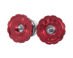 Paul Components Aluminum Bar End Plugs (Red)