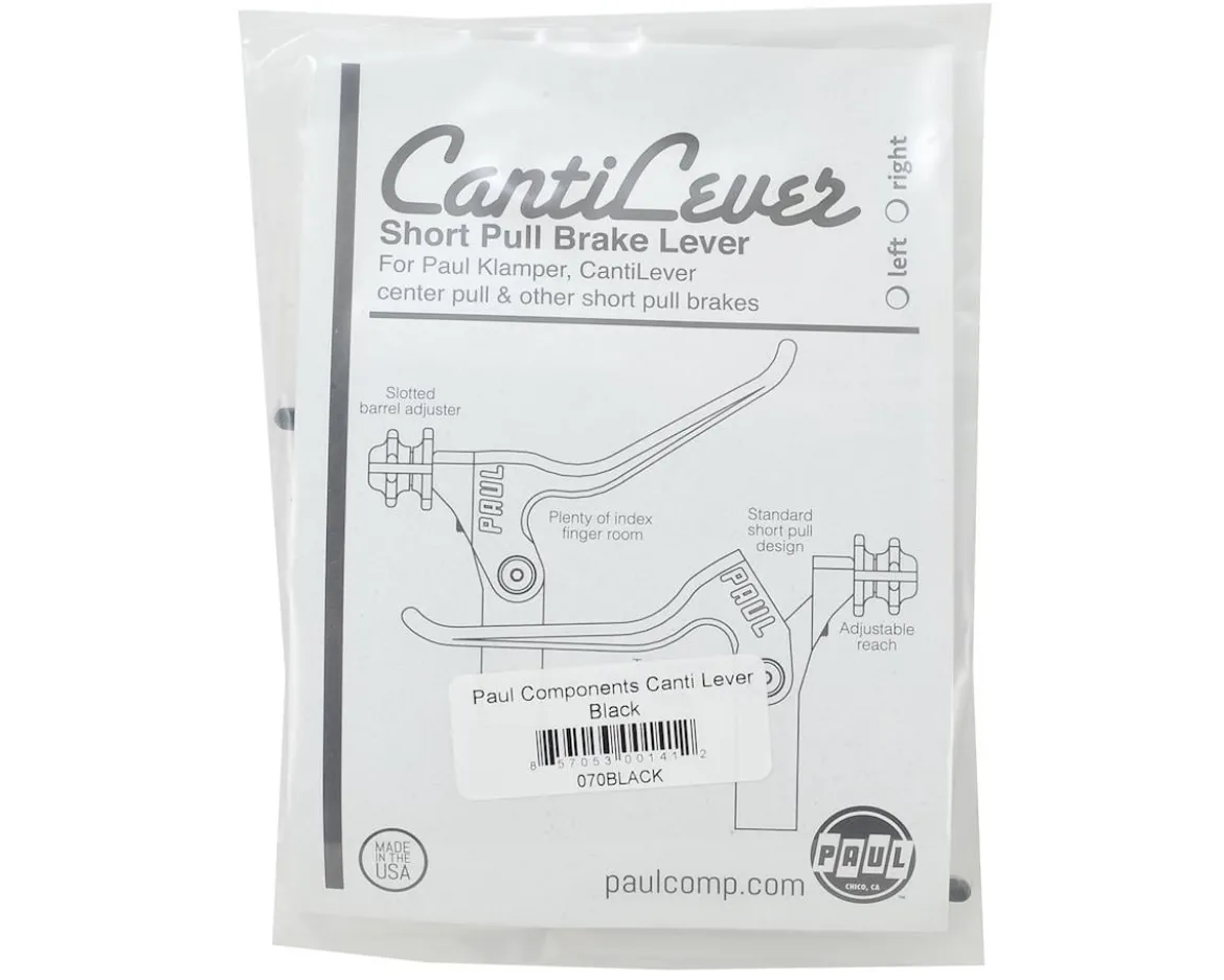 Paul Components Canti Levers (Black) (Standard) (Pair)