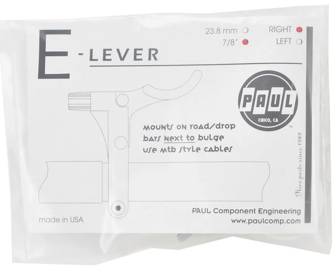 Paul Components E-Lever (Silver) (Right) (22.2mm)