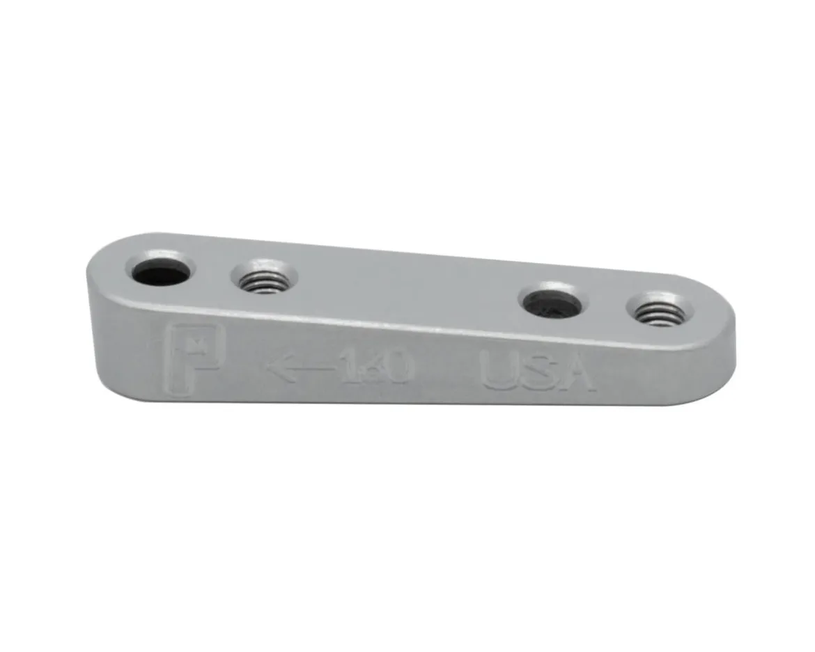 Paul Components Flat Mount Bracket (Silver) (Rear) (160mm) (w/Bolts)