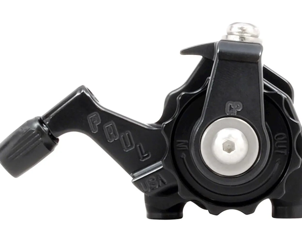 Paul Components Klamper Disc Brake Caliper (All Black) (Mechanical) (Front or Rear) (Short Pull) (Flat Mount)
