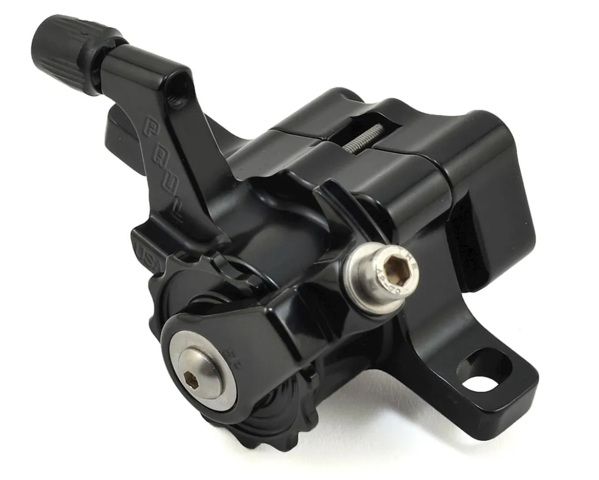 Paul Components Klamper Disc Brake Caliper (All Black) (Mechanical) (Front or Rear) (Short Pull) (Post Mount)