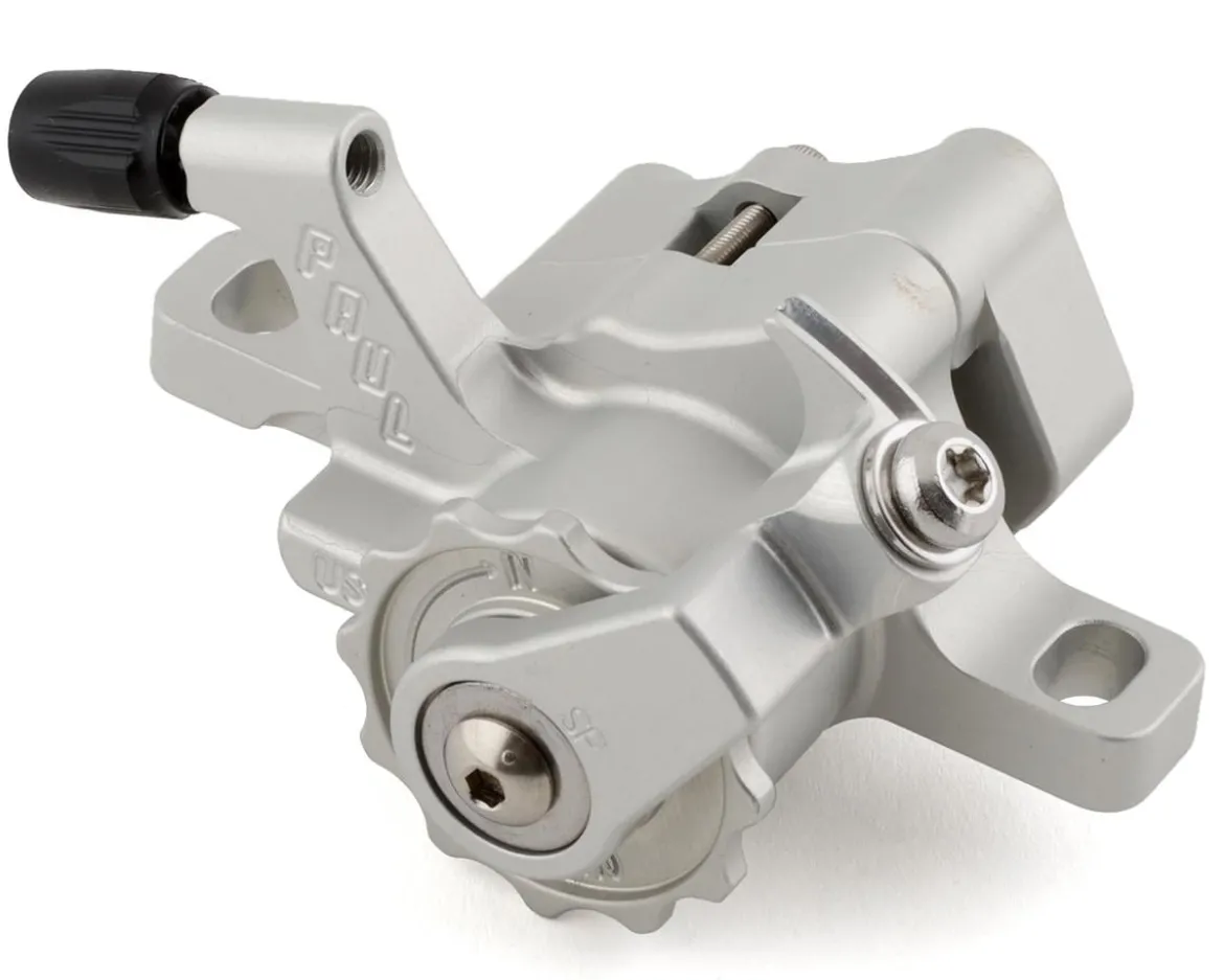 Paul Components Klamper Disc Brake Caliper (Silver/Silver) (Mechanical) (Front or Rear) (Short Pull) (Post Mount)
