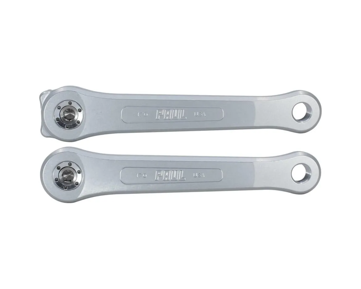 Paul Components 100% Pure Paul Crankset (Silver) (165mm) (Square Taper JIS)
