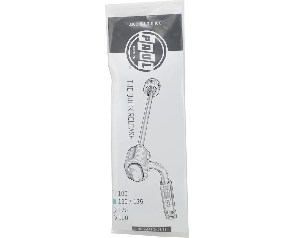 Paul Components Rear Quick-Release Skewer (Silver/Orange) (130/135mm)