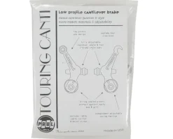 Paul Components Touring Cantilever Brake (Polished) (Front or Rear)
