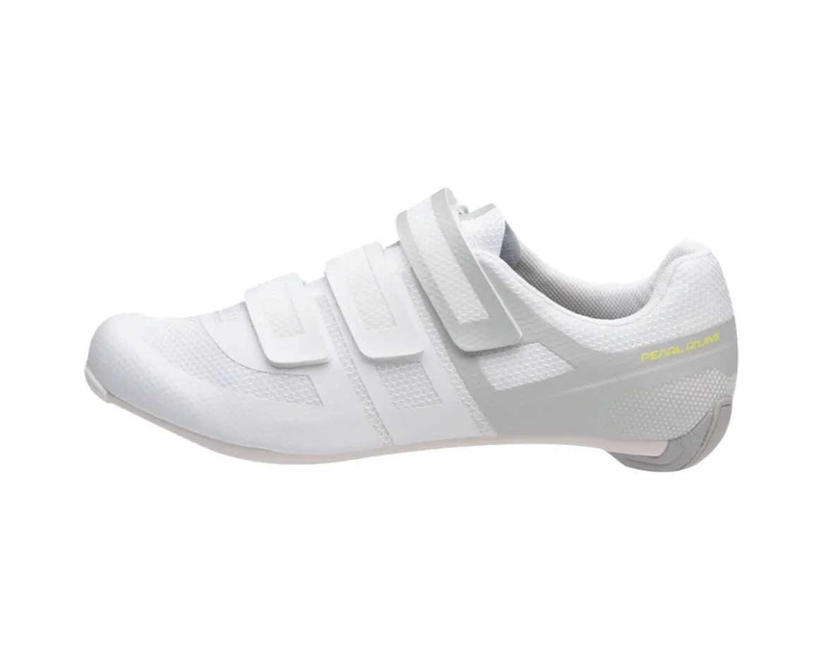 Pearl iZUMi Women's Quest Road Shoes (White/Fog) (36)