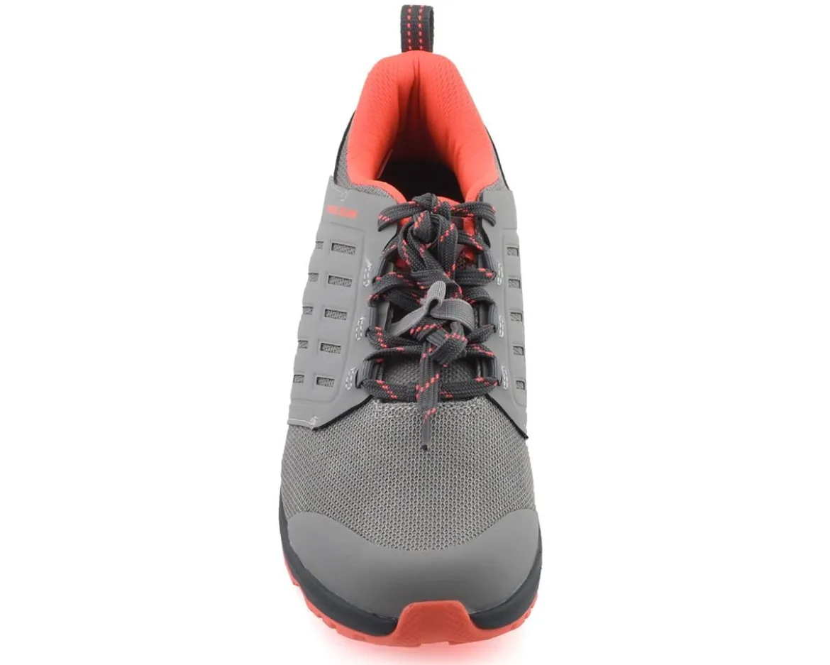 Pearl iZUMi Women's X-ALP Canyon Mountain Shoes (Wet Weather/Fiery Coral) (36)