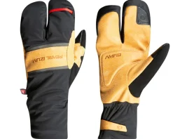 Pearl iZUMi AmFIB Lobster Gel Gloves (Black/Dark Tan) (L)