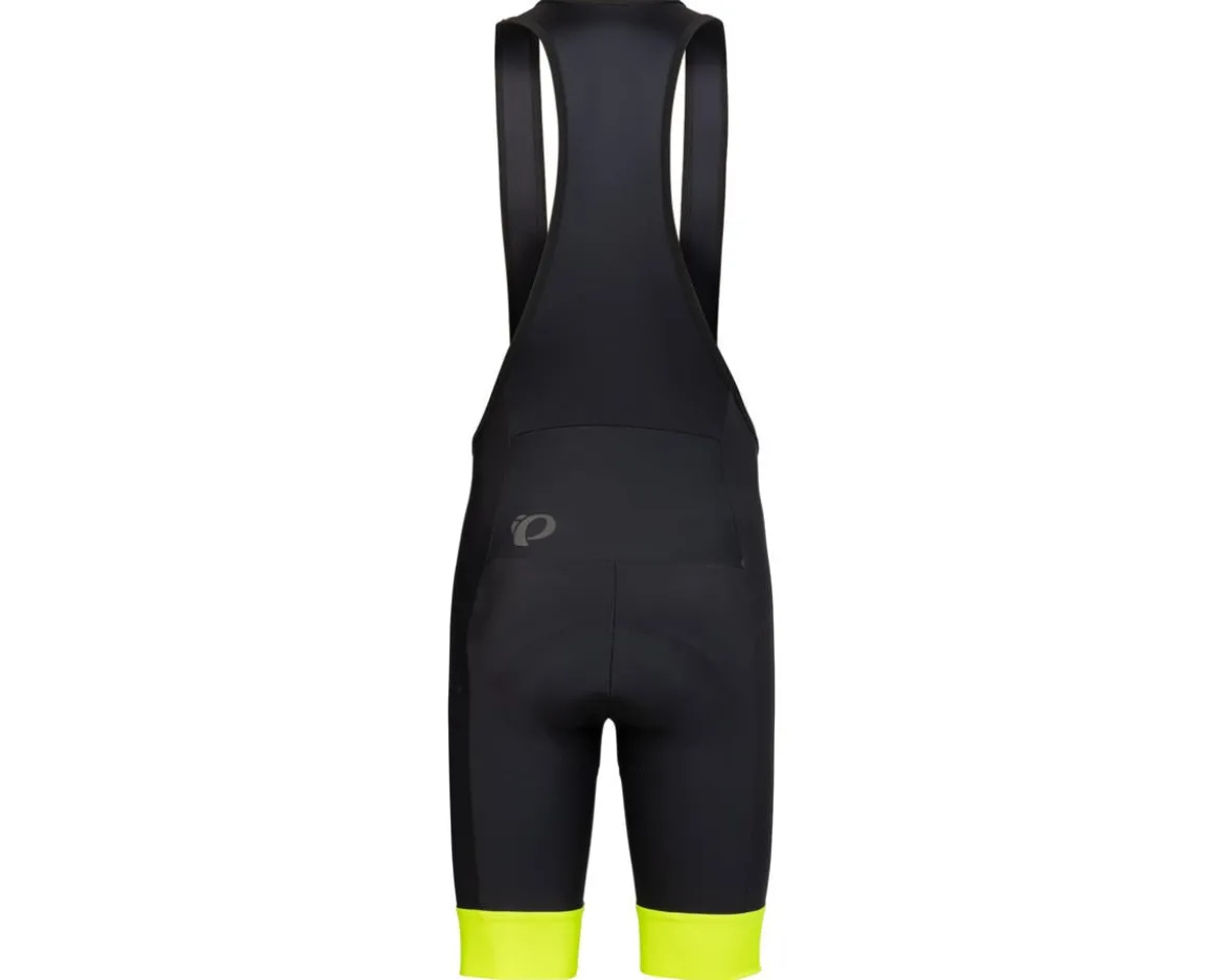 Pearl iZUMi Attack Bib Shorts (Black/Screaming Yellow) (L)