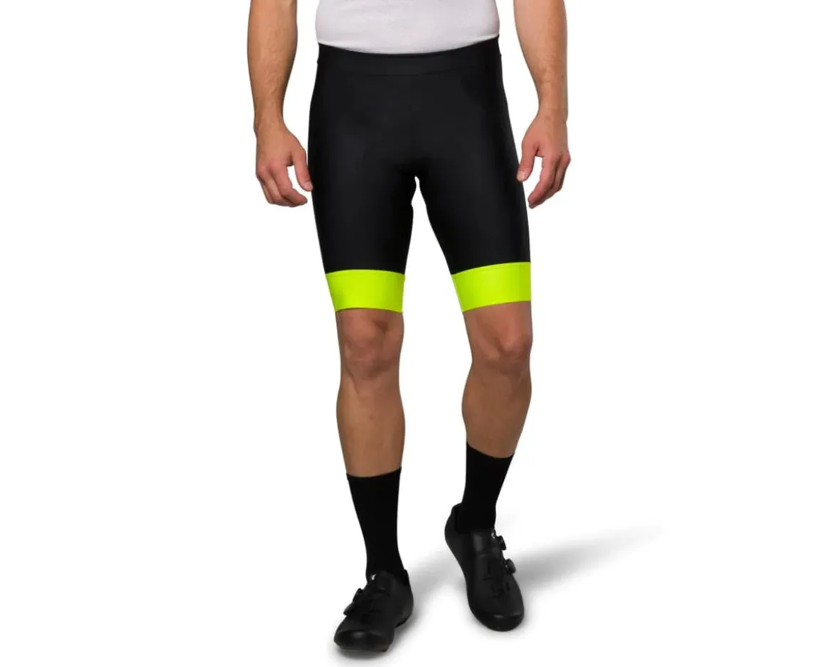 Pearl iZUMi Attack Shorts (Black/Screaming Yellow) (L)