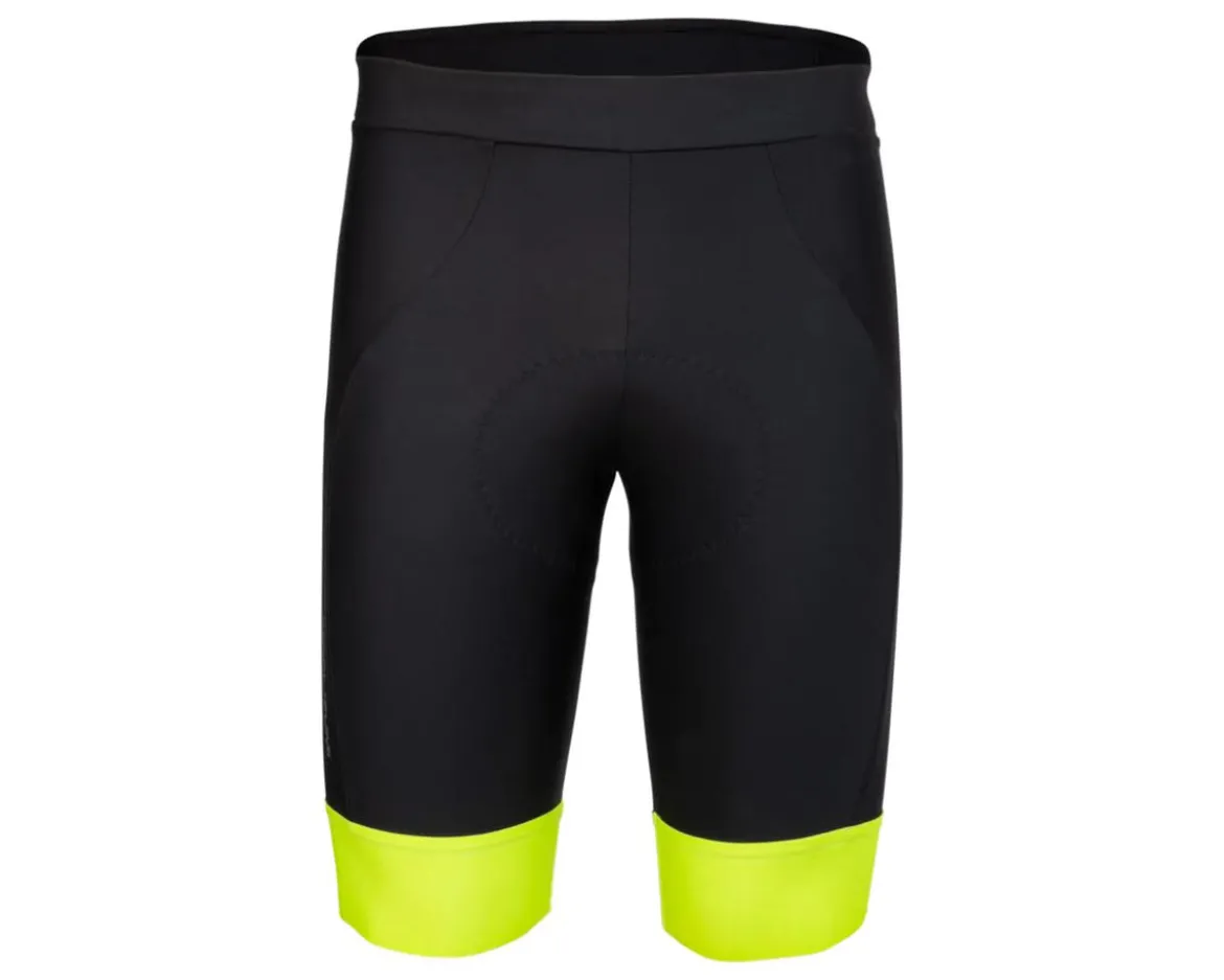 Pearl iZUMi Attack Shorts (Black/Screaming Yellow) (L)