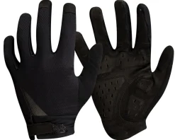 Pearl iZUMi Elite Gel Full Finger Gloves (Black) (L)