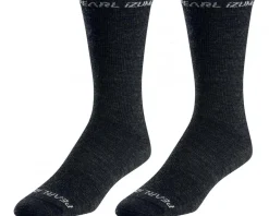 Pearl iZUMi Elite Tall Wool Socks (Black) (L)