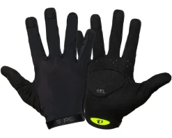 Pearl iZUMi Expedition Gel Long Finger Gloves (Black) (S)