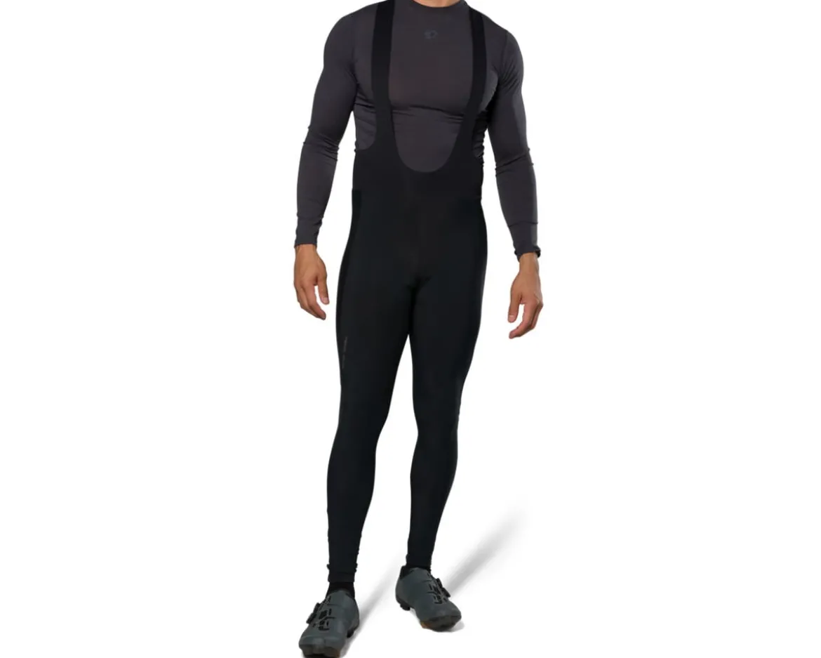 Pearl iZUMi Expedition Thermal Cycling Bib Tights (Black) (S) (w/ Chamois)