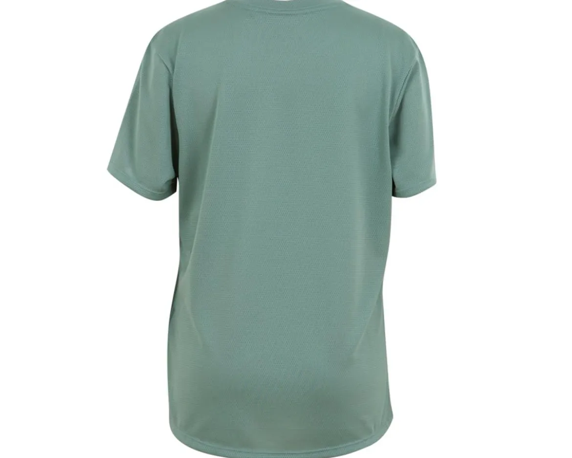 Pearl iZUMi Jr Summit Short Sleeve Jersey (Pale Pine Earn The Turns) (Youth XS)